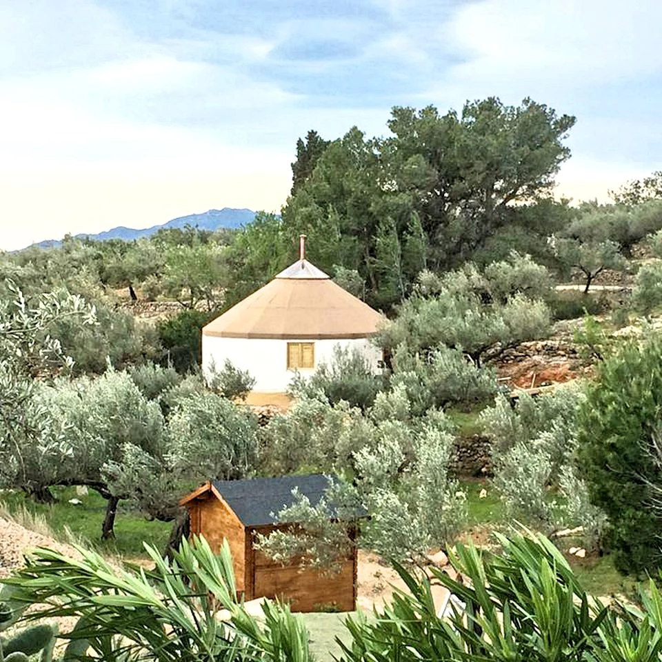 wooden frame Mongolian Yurt