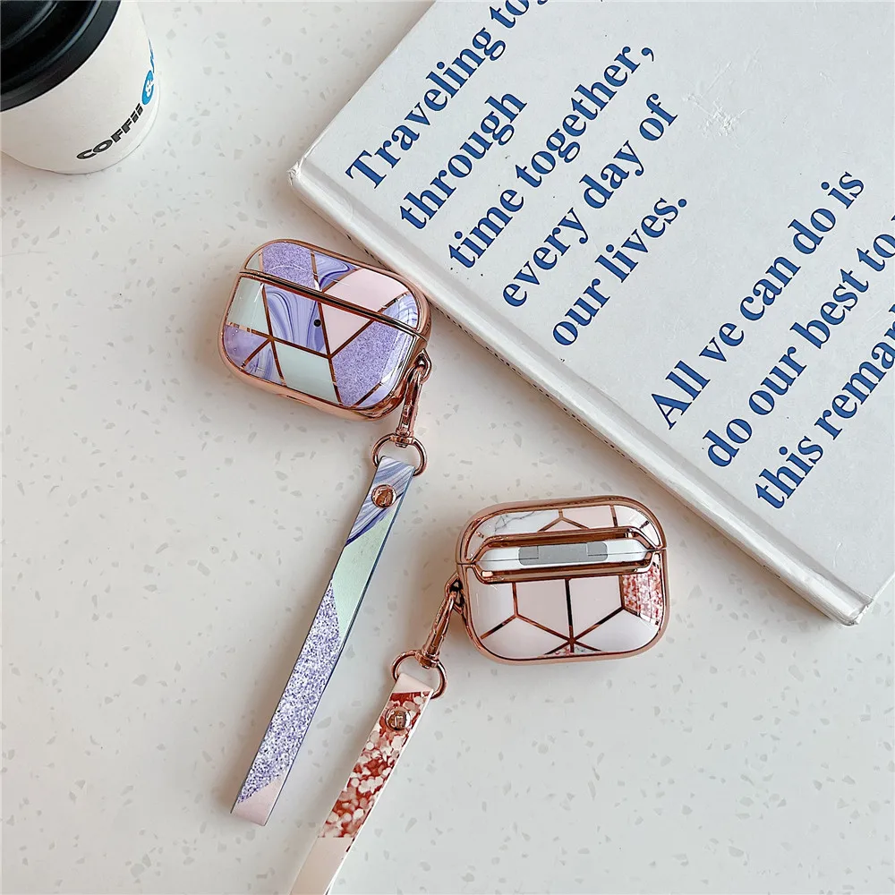 Shockproof Rugged Protective Case with Lanyard for AirPods Pro Full Body Protection Cover for Airpods 3rd Generation