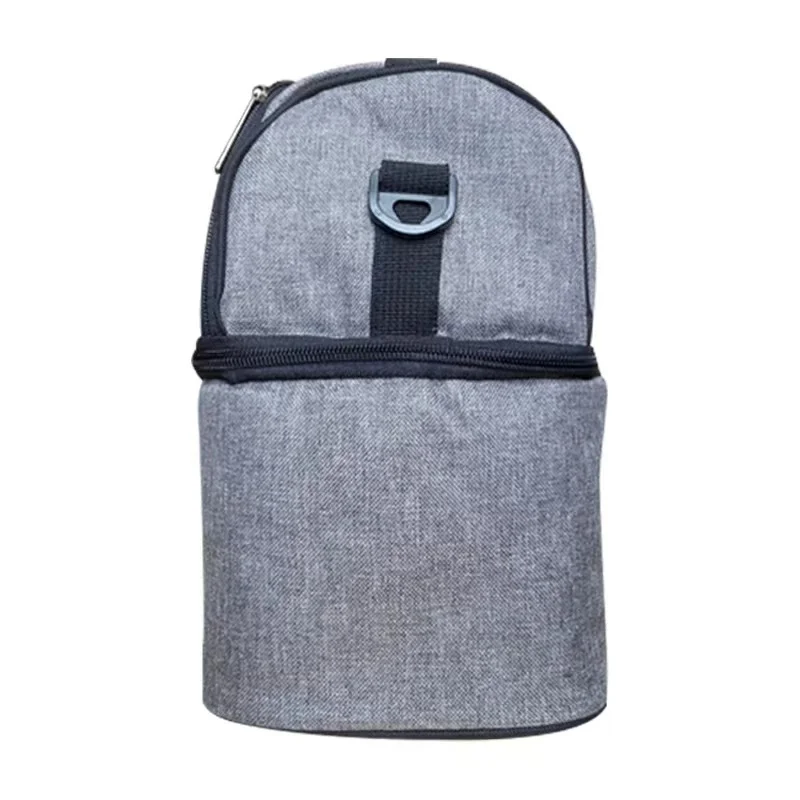 Fitness Food Safe Insulated Zippered Thermal Cooler Lunch Bag Portable Cationic Waterproof Insulation Lunch Box Bag