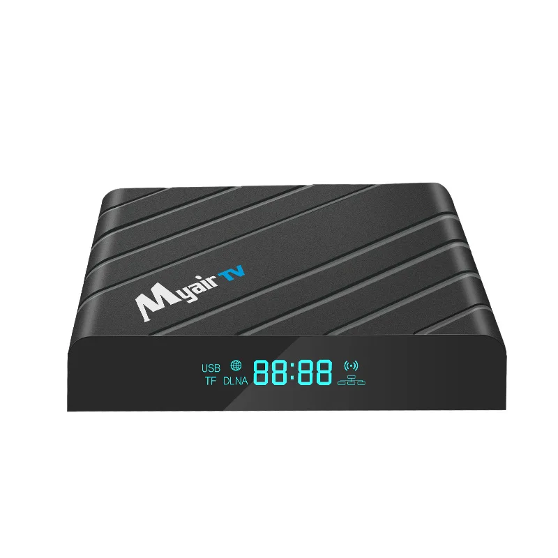 OEM Original Amlogic S905W2 Quad Core Internet TV Box Free Channels Myair IPTV TV Box Android 11