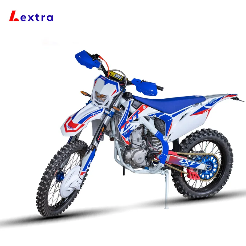 Lextra Powered Water Cooling Gas Enduro Motorcycles 300cc Adult Dirt Bike 4 Stroke Dirt Bikes for Sale in stock