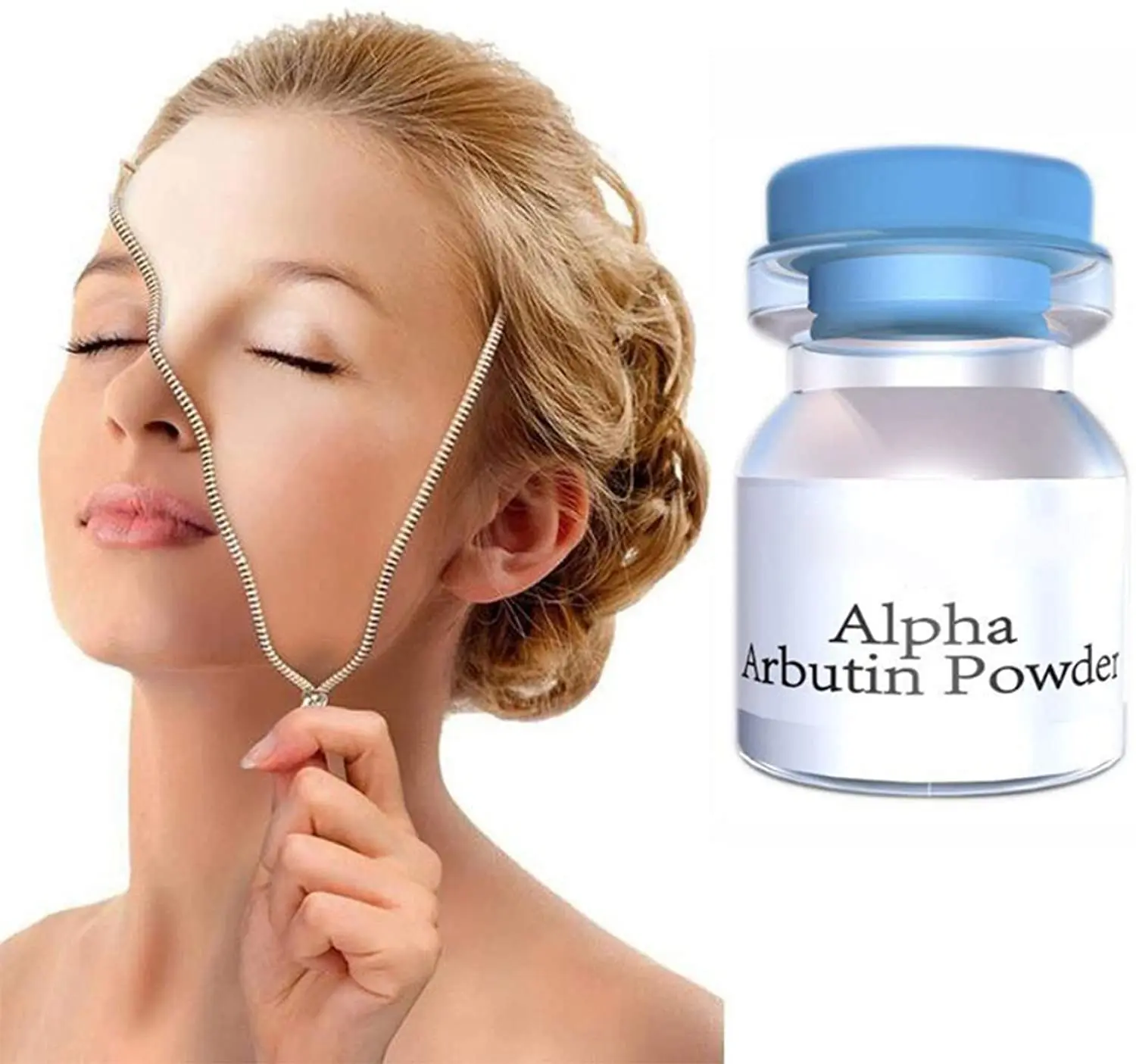 100% Natural Skin Whitening cosmetic Raw materials  Arbutin Powder Pure Alpha Arbutin Powder