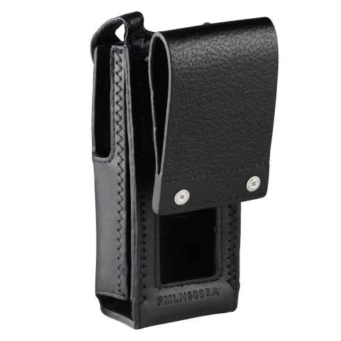 Motorola PMLN6098A 2.5 Inch Swivel Belt Loop Display Soft Leather Case Full Keypad DMR Digital Radio Transmitter ATEX Model