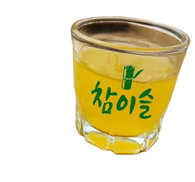 factory direct vodka drinking shot glasses 65ml unique korean soju glass cup set custom Soju Glass