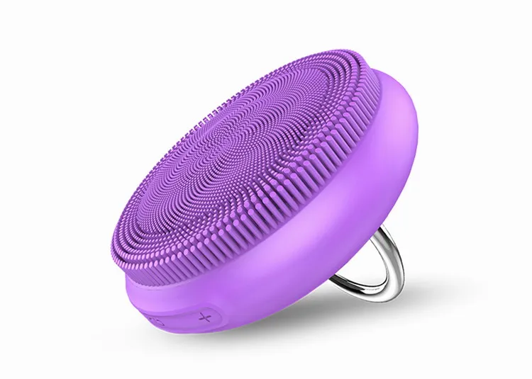 Top Selling Facial Brushes Private Label Deep Pore Face Cleaner Rechargeable Ultrasonic Electric Silicone Facial Cleansing Brush