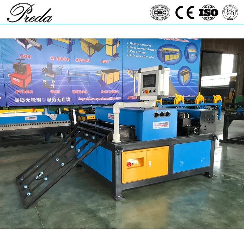 PREDA Brand 1250mm 1500mm Sheet HVAC Air Duct Making Auto Duct Production Line 2 on Sale