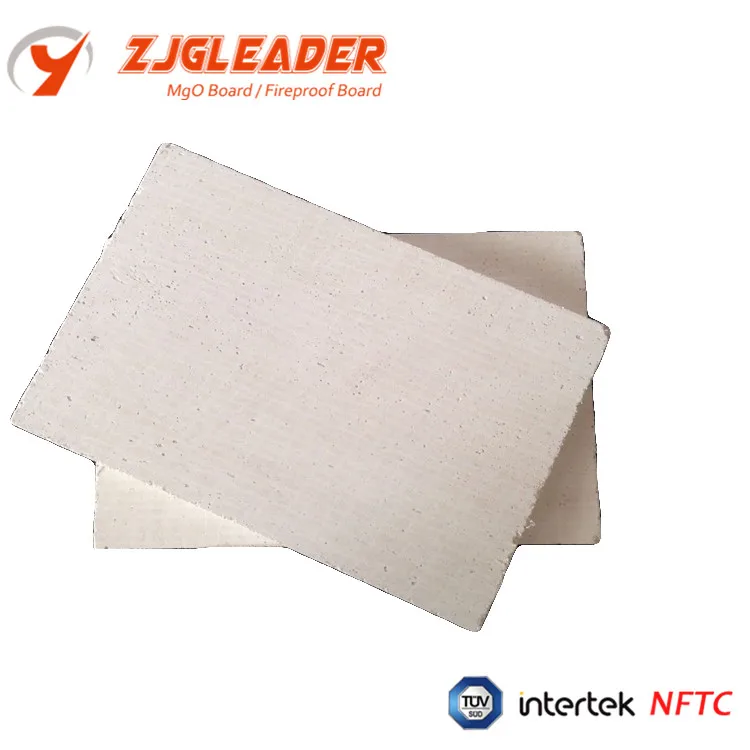 Excellent Strength Fireproof MGO  Board Fire Insulation Inner and Outer Wall Purification board