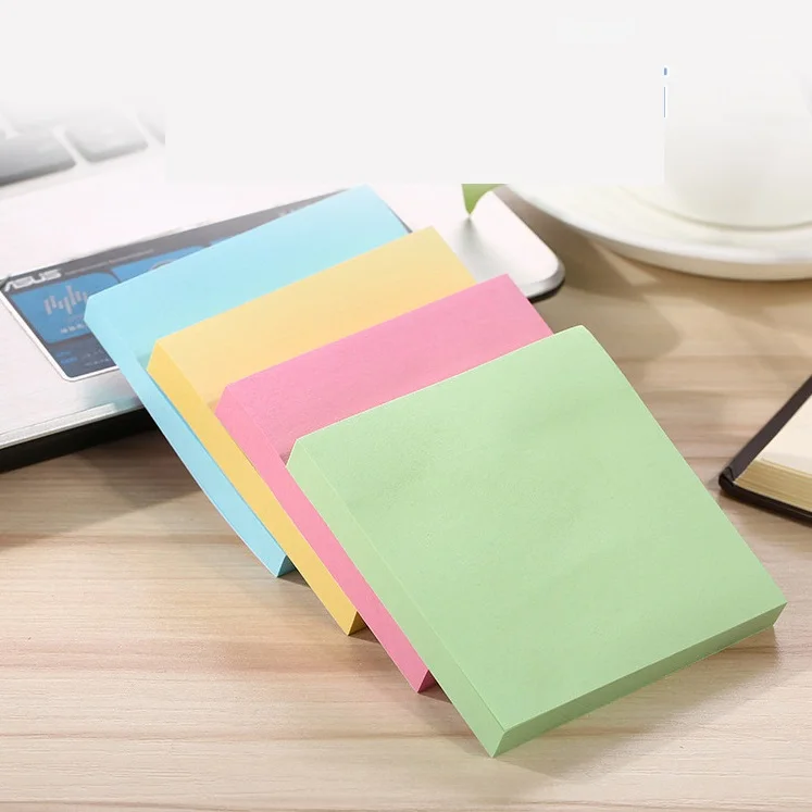 OEM Customized Shape Easy Post Sticky Notes Colorful Self-Stick Notes For Office