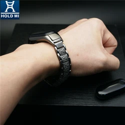 HOLDMI ODM 43038 series antique copper color retro sculpture miband 4 strap for mi bands