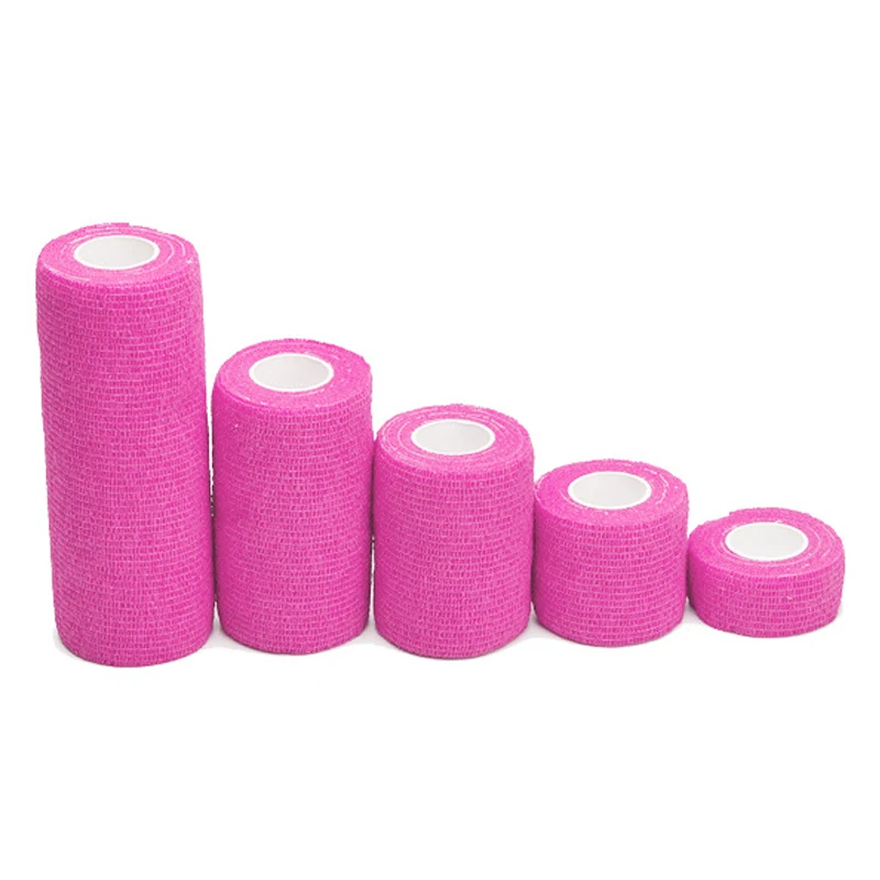 Protective Self-adhesive Elastic Bandage Colored Non-woven  Pet Animal Medical Skin Bandage