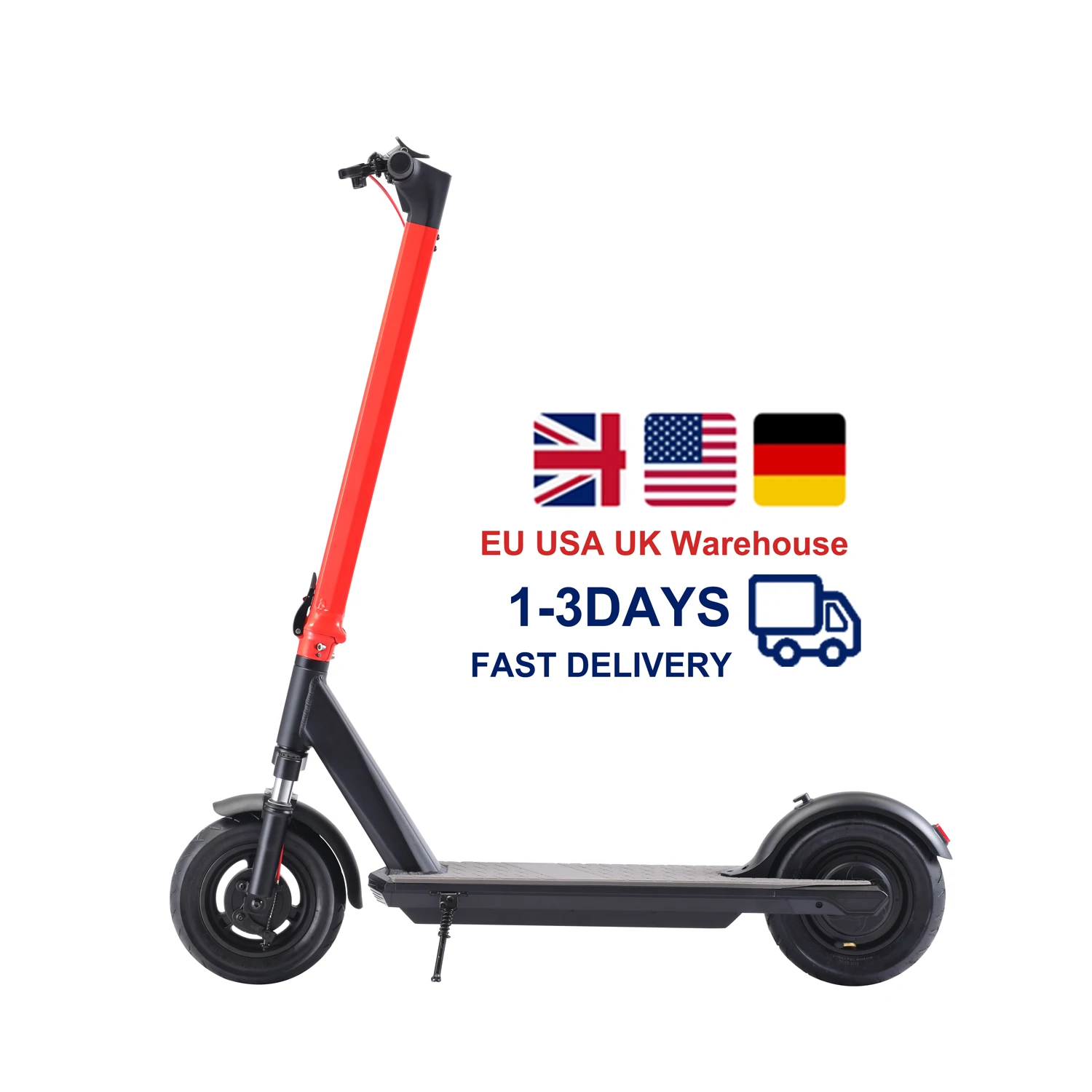 Hot sales DUOTTS L10 Europe Eu Warehouse motor adults e electric scooter off road fast folding mobility kick e-scooter for abult