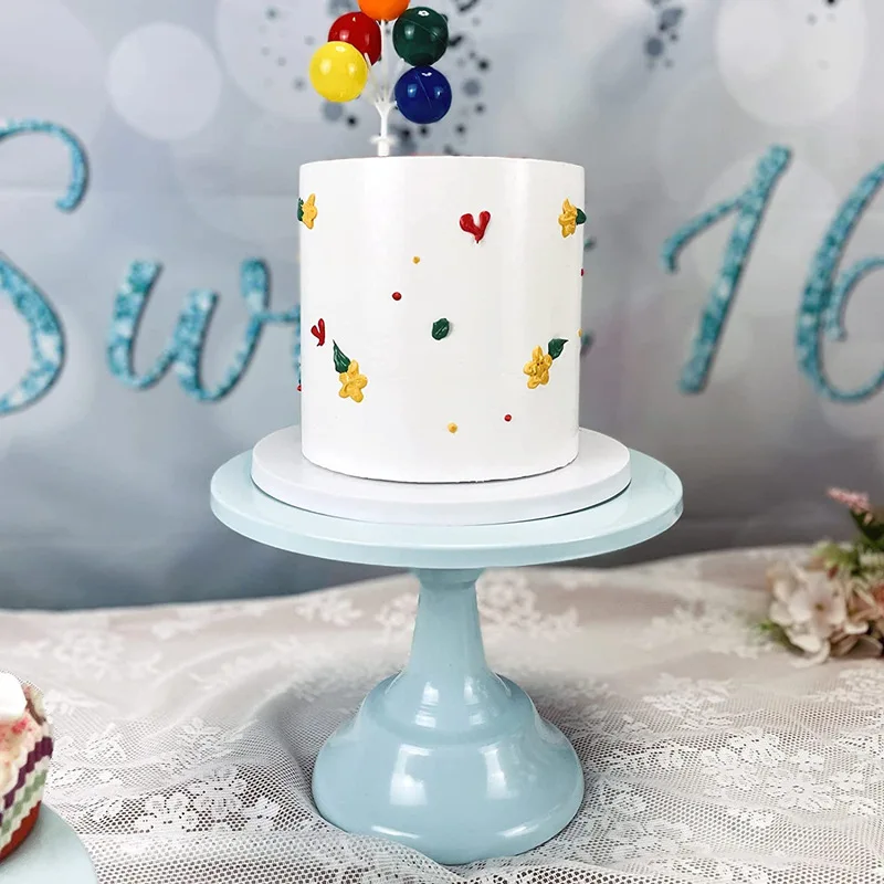Party Decoration Birthday Dessert Table Decoration Metal Cake Dessert Tray Creative Cake Display Stand