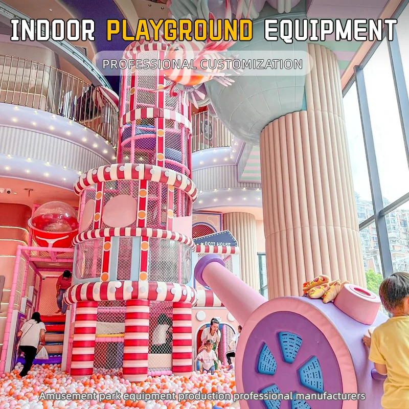 Jungle Children Play Area Kids Indoor Playground Equipment Of Commercial Indoor Playground Slide Set Soft Play For Toddler