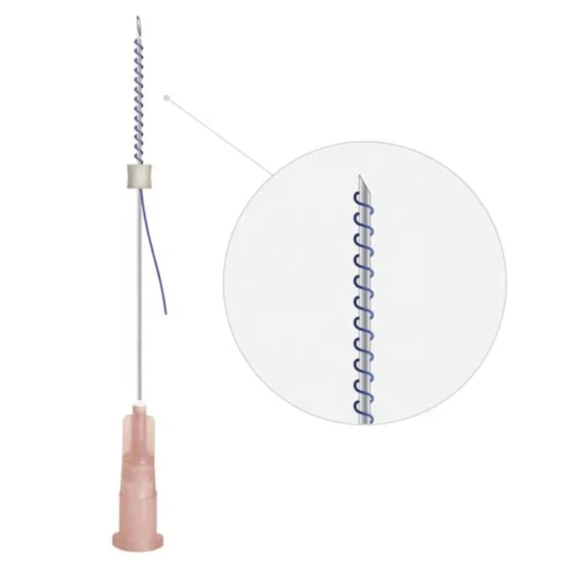 face Sharp pdo thread Cog 4D 23G secret of beauty thread lift pdo 4d cog pdo thread 60MM