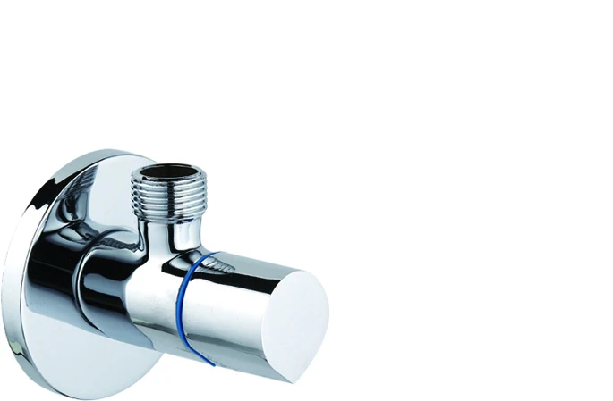 
High Qualitysquare Chrome polish Ceramic angle valve 