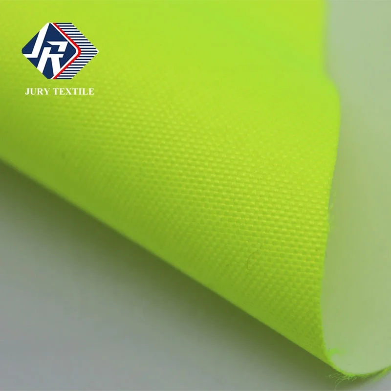 China wholesale textile 300d DTY white coating woven plain backpacks sofa oxford fabric