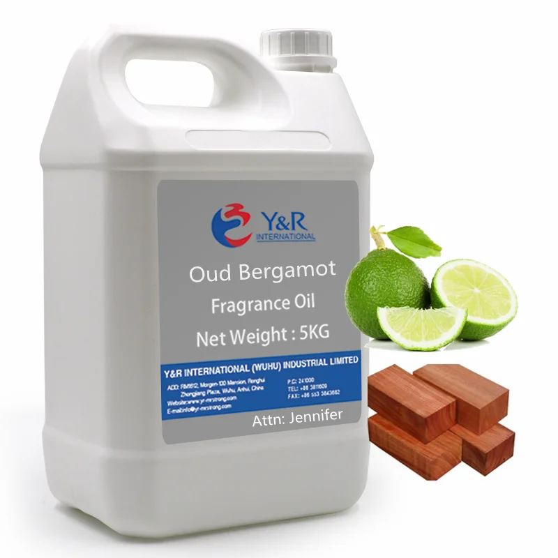2023 JM Oud & Bergamot Perfume Fragrance Oil 5 Liter for Eau De Toilette/Perfume Making