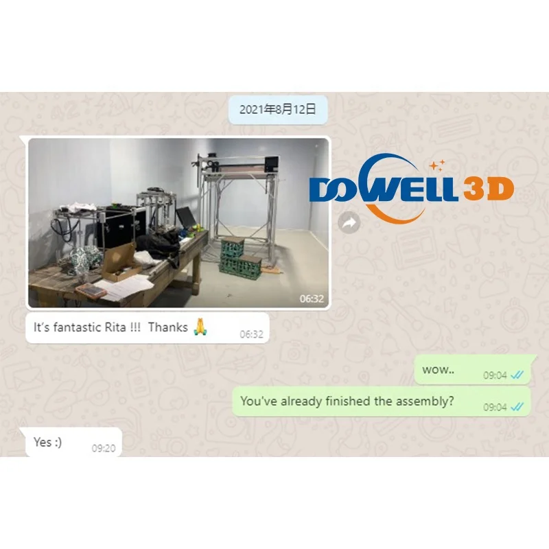3D abs 3d printer filament Size Frame 800*800*800mm Big