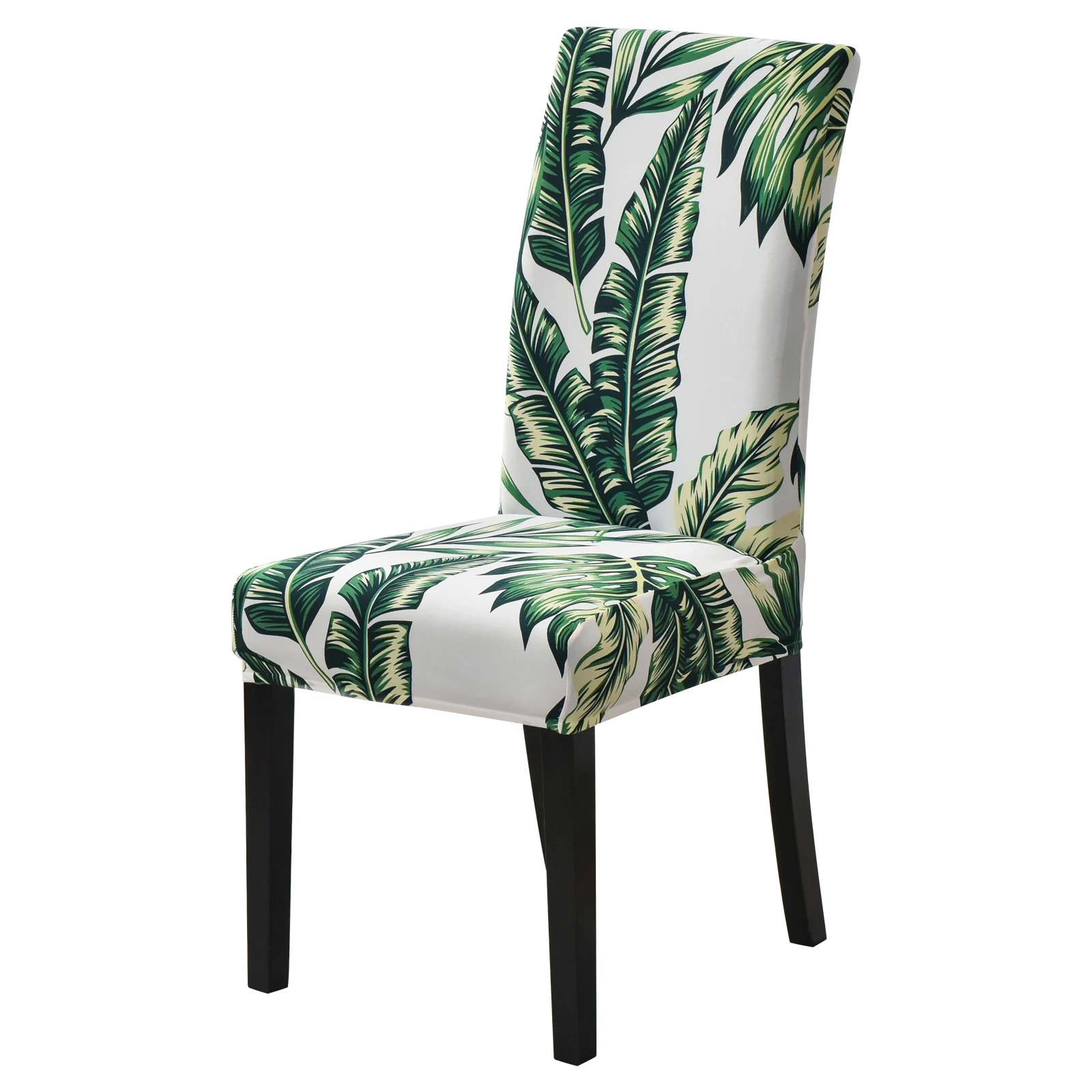 Stretch Print Chair Cover Home Dining Room Chair Covers Multifunction Spandex Elastic Cloth Seat Protector