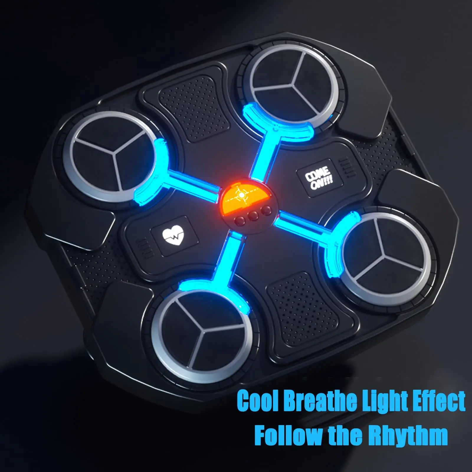 Home Wall Mount Music Boxing Electronic Smart Agility Training Boxing Target Punching Equipment Pads Music Boxing Machine