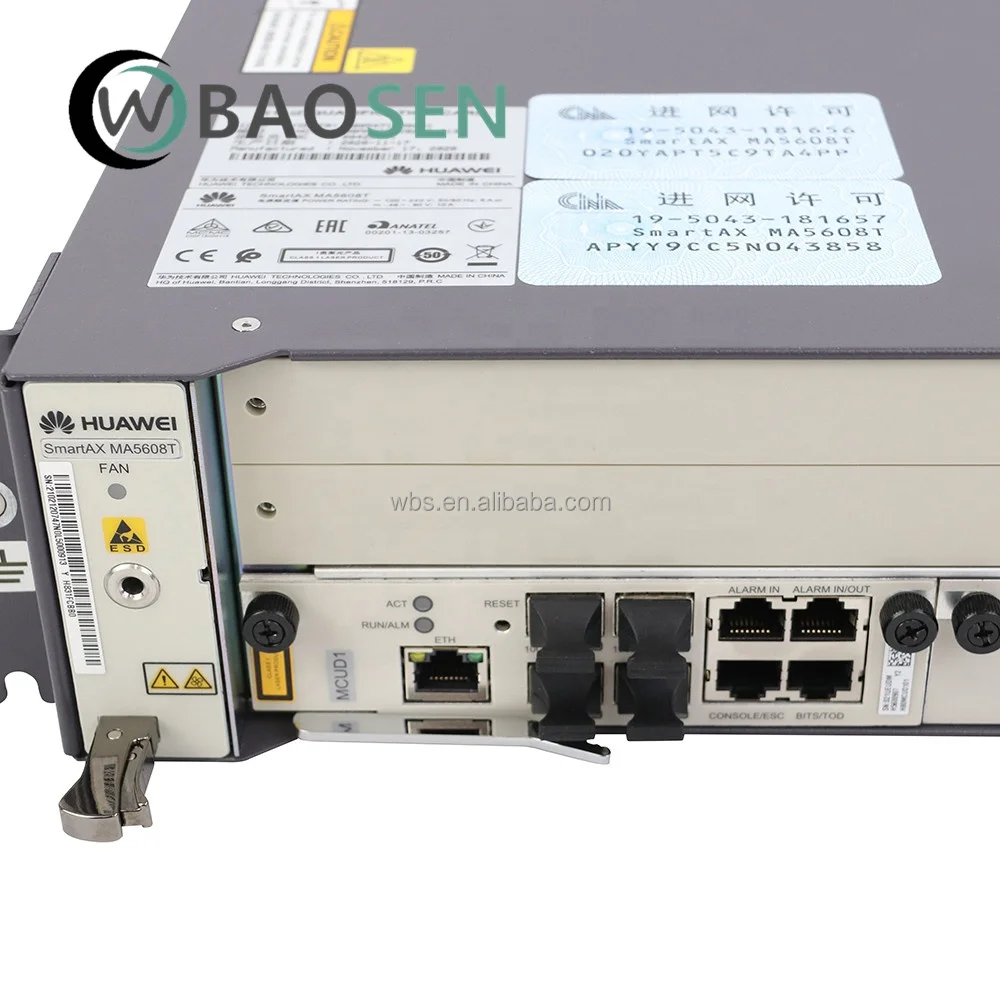 Лучшая цена MA5608T OLT Single 10G MCUD1 DC источник питания