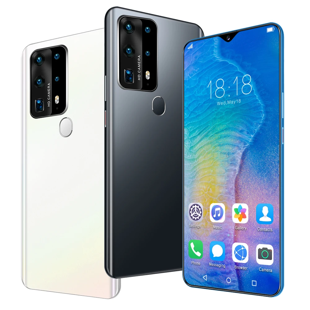 
Hot sale New Model Smartphone 6.5 Inch Mobilephone P40 Pro Android 10.0 8+512GB Smartphone 