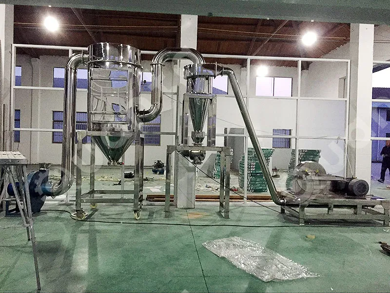 Air classifier barley grass powder grinding mill machine for sale