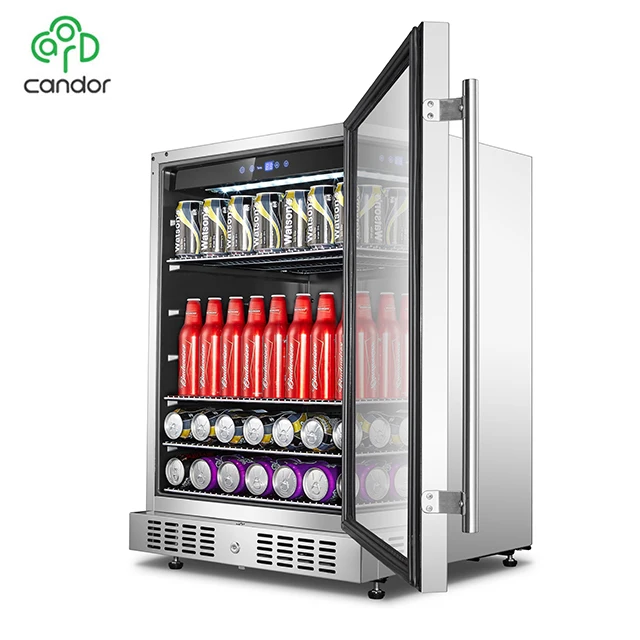 Поставка фабрики 145L/5,1 cu.ft открытый стеклянный дверной бар холодильник с CE/ETL/RoHS/GS сертификатом