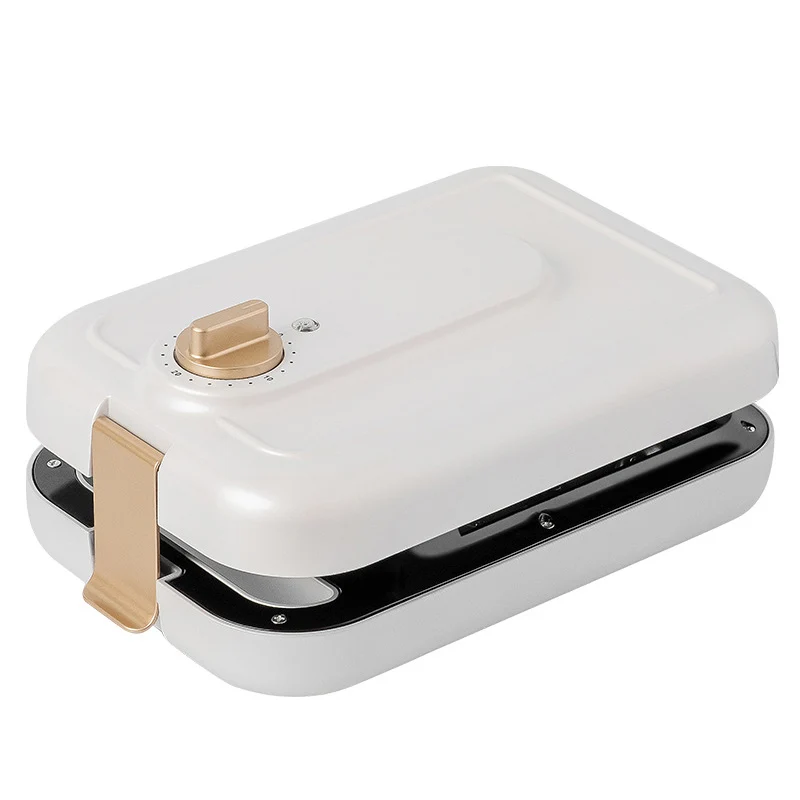 Hottest In 2021 Portable 220v Fully Automatic 3 In 1 Bread Toaster Waffle Machine Sandwich Makers