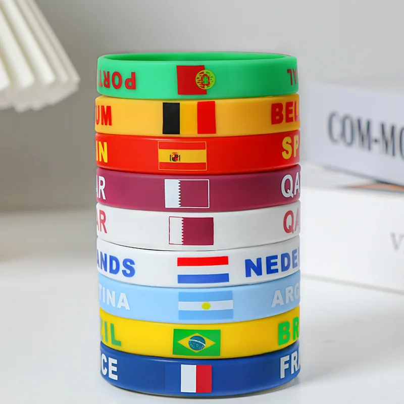 Factory customized personalized LOGO silicone bracelet wristband rubber bracelet election