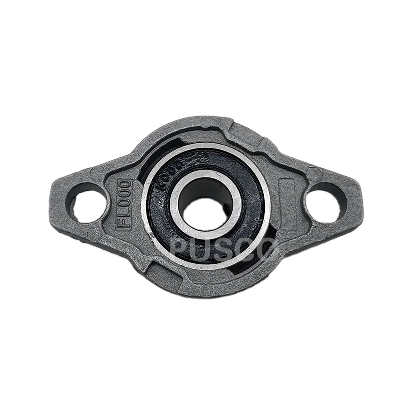 PUSCO High Quality 10mm Shaft Bore Zinc Alloy Stainless Steel Pillow Block Bearing KFL000