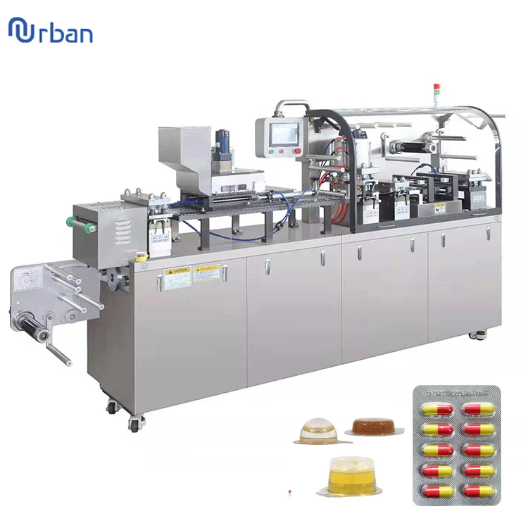 DPP-260 горячий запечатываний Фармацевтическая Автоматическая планшетный автоматическая блистерная упаковочная машина