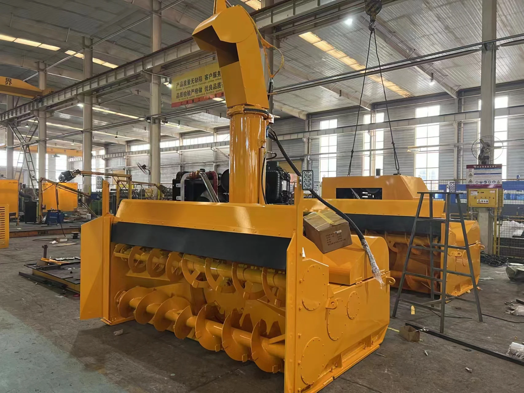 С системой мощности двигателя Высокоэффективная снегоочистительная машина