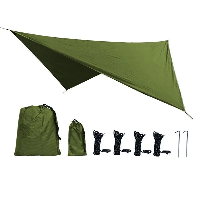 Wholesale Custom Outdoor Rain Fly Tent Tarp Waterproof Beach Tent Canopy Sunshade Cloth for Camping Suppliers
