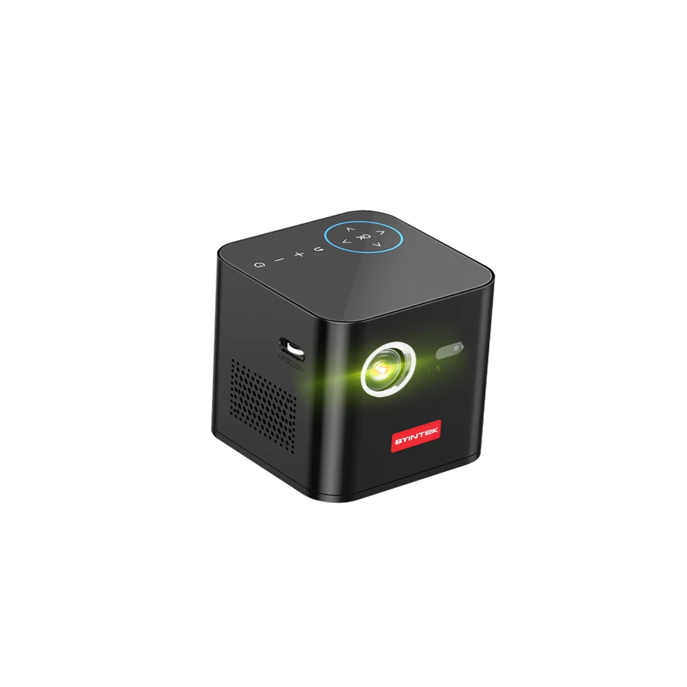 Factory Hot BYINTEK P19 Smart DLP Mini Pocket Projector Android WIFI Portable Proyector Beamer 4K 3D Home Cinema Pico Projector