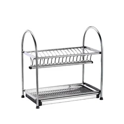 NICE&NEAT Tableware Holder Stainless Steel Dish Rack Best Quality Kitchen Plate Storage Dish Rack