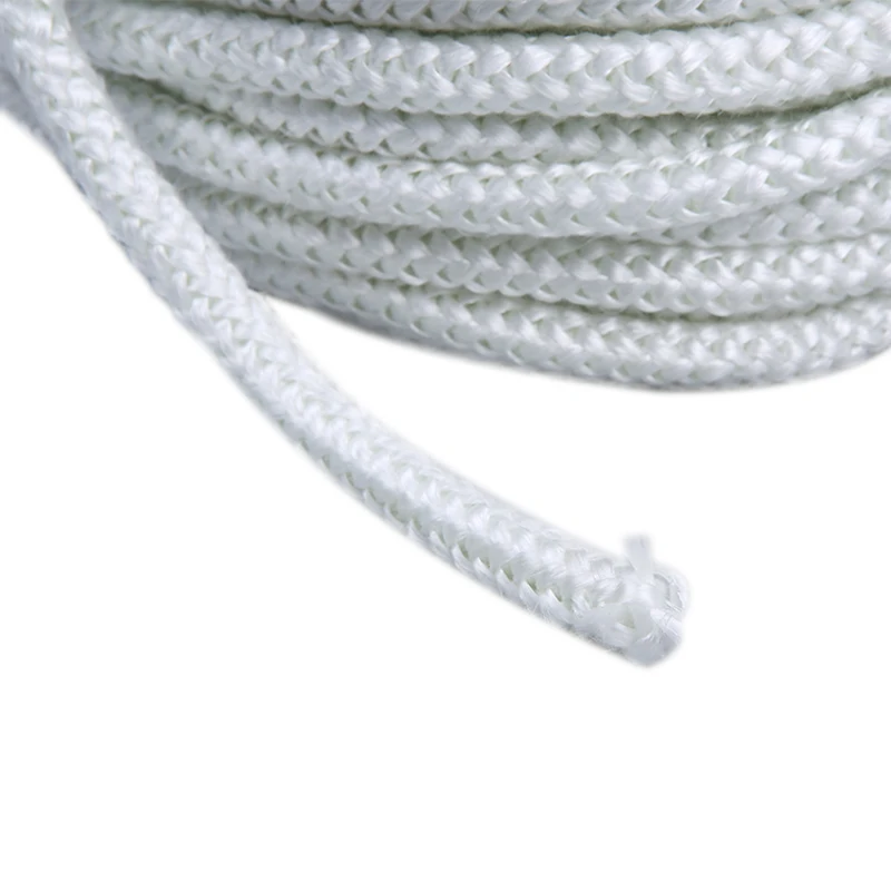 
ISO9001 standard 540C fireproof fiberglass Braided rope with high quality 