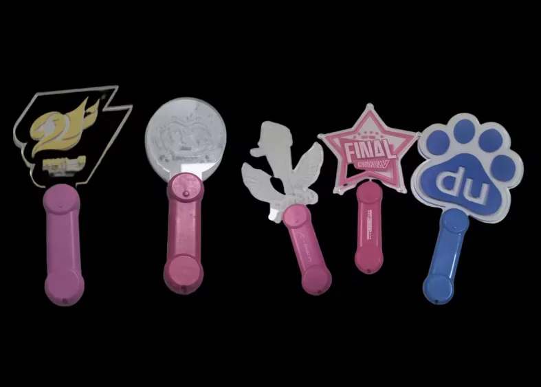 Custom colored led acrylic light stick concert glow stick customized fan interactive response flash stick