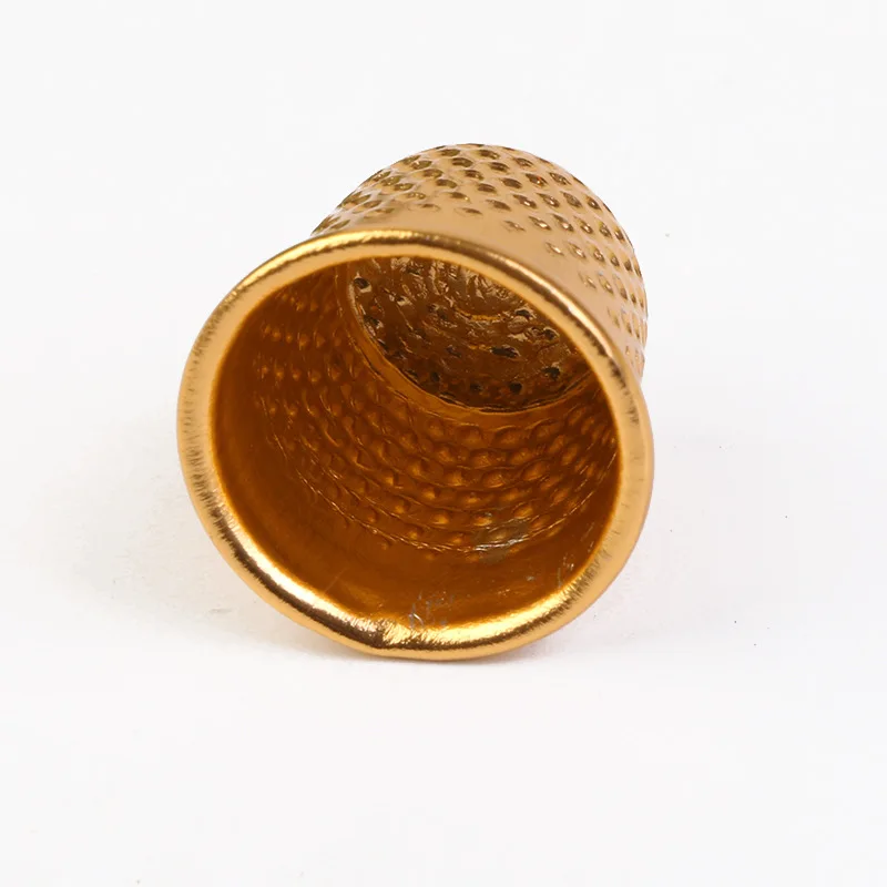 Silver And Gold Sewing Thimble Protector Needlework Sewing Tools Accessories Nice Collection & Gift