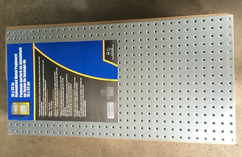 pegboard perforated back panel mesh panel shelf pegboard shelf