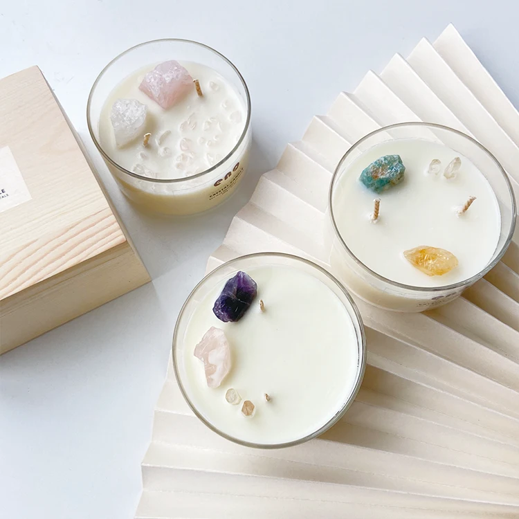 ENO ready to ship free sample  custom products list for home air freshener fragrance oil crystal stone Scented candle