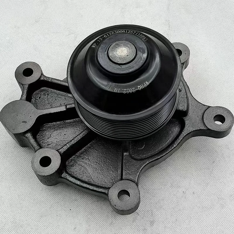 Heavy Duty Vehicle Engine Cooling Parts Water Pump Assembly 612630061257 Use For Weichai WP12 10PK Engine Shacman Chinese Truck