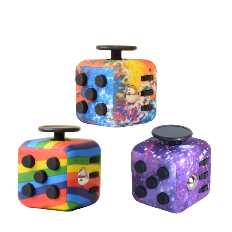 2022 Amazon Hot Sale Finger Spinner Hand Stress Relief Fidget Toys Infinity Cube