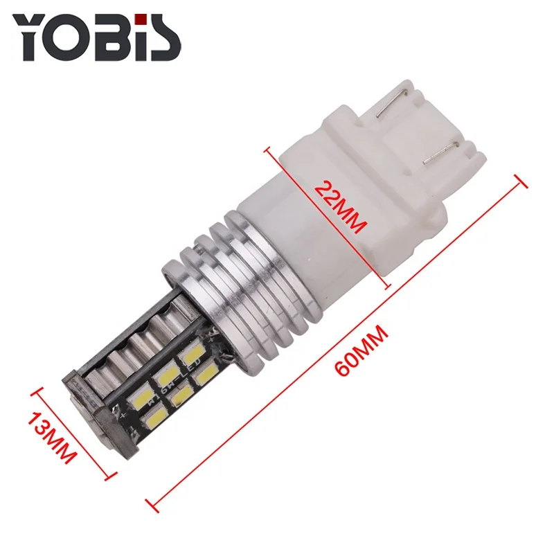 YOBIS T20 7443 canbus led 2835 15SMD DRL Автомобильные светодиодные сигналы поворота для