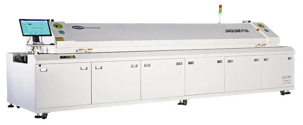 Clearance sale  F10-800 Large Ten Zones Lead-Free Hot Air Reflow soldering machine  Automatic for SMT Production Line