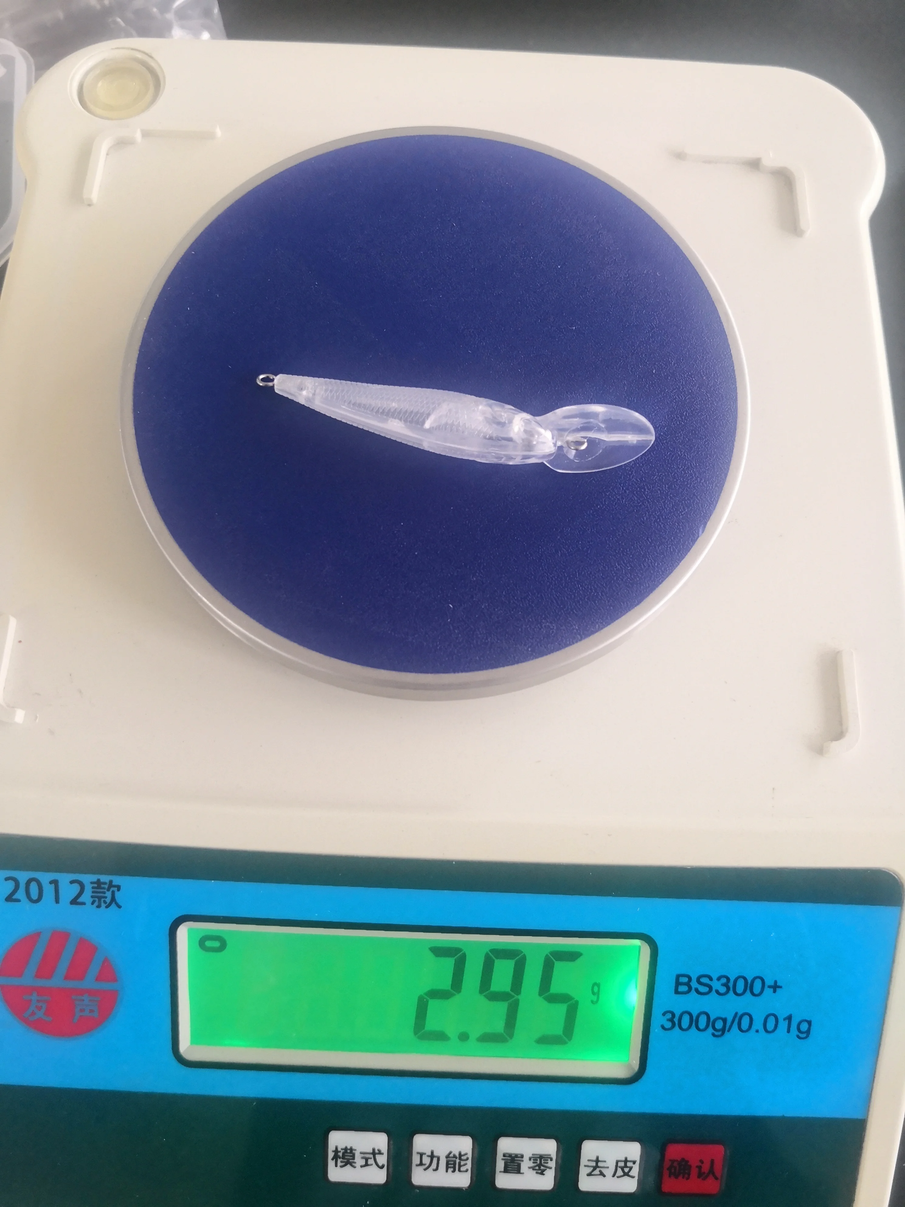 NO MOQ Unpainted Minnow bait Fishing Lure Body 75MM 2.8G Blank lures FREE EYE 8182