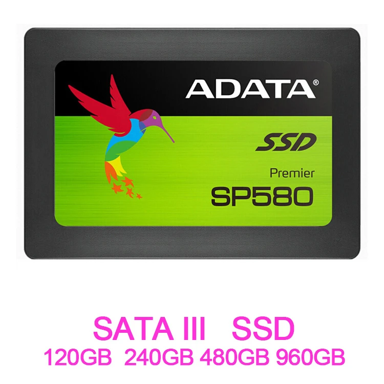 ADATA  SSD Notebook 2.5 Inch  120G 240G 480G 960G SATA 3 SSD SP580 Internal Solid State Notebook  PC Desktop