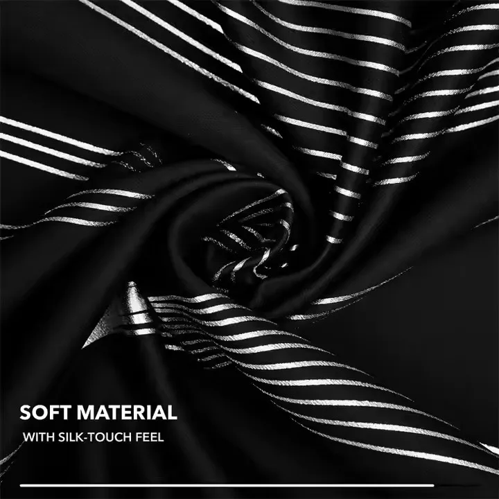 High Grade Light Luxury High Silver Ironing Process Full Shading Curtain Living Room Simple Curtain