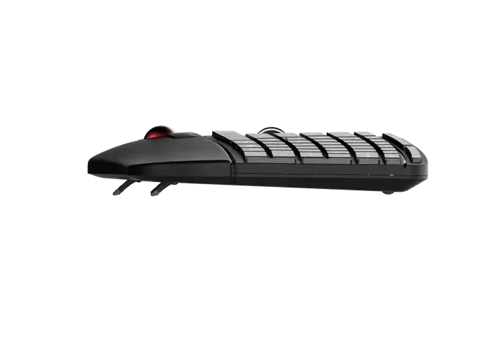 Ergonomic Teclado Vertical Quiet Ergonomic Wireless Keyboard With A Trackball For Programmers