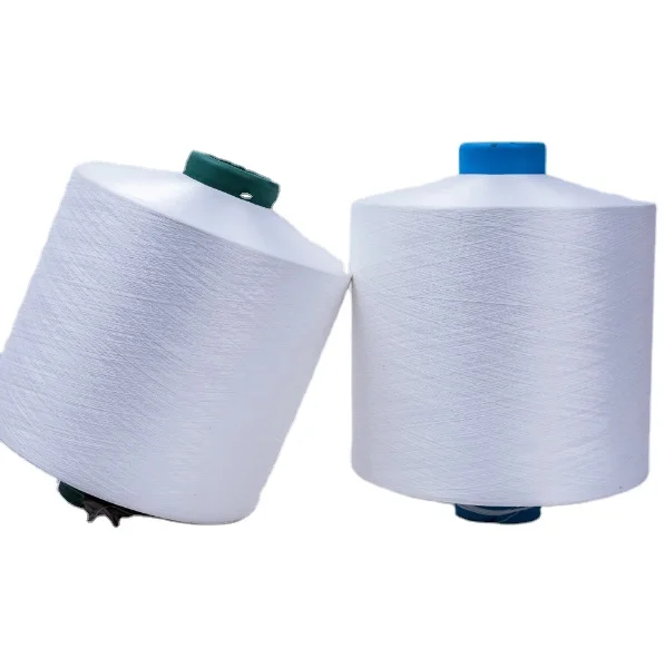 Grs Recycled Global Recycling Standard 75D/144f SD Him Black Eco Friendly DTY Polyester Yarn with Tc Transaction Certificate